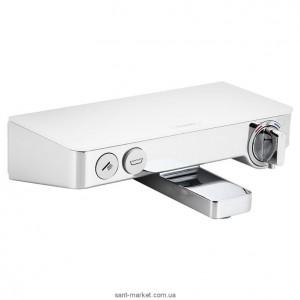 Змішувач з термостатом для ванни Hansgrohe колекція Ecostat хром / білий 13151400