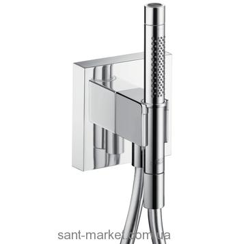 Душевой гарнитур с настенным держателем Hansgrohe коллекция Axor Starck Organic хром 12626000