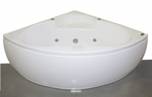 Ванна гідромасажна акрилова кутова Appollo 140х140х62 AT-970