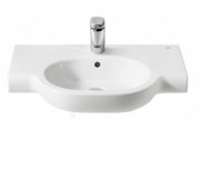 Раковина для ванной на тумбу умывальник-столешница Laufen коллекция Palace белая H8117040001041