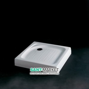 Душовий піддон акриловий квадратний Koller Pool 90х90х15 білий EC92