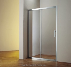Душові двері в нішу Koller Pool Waterfall line скляна розсувна 120х190 HP120X