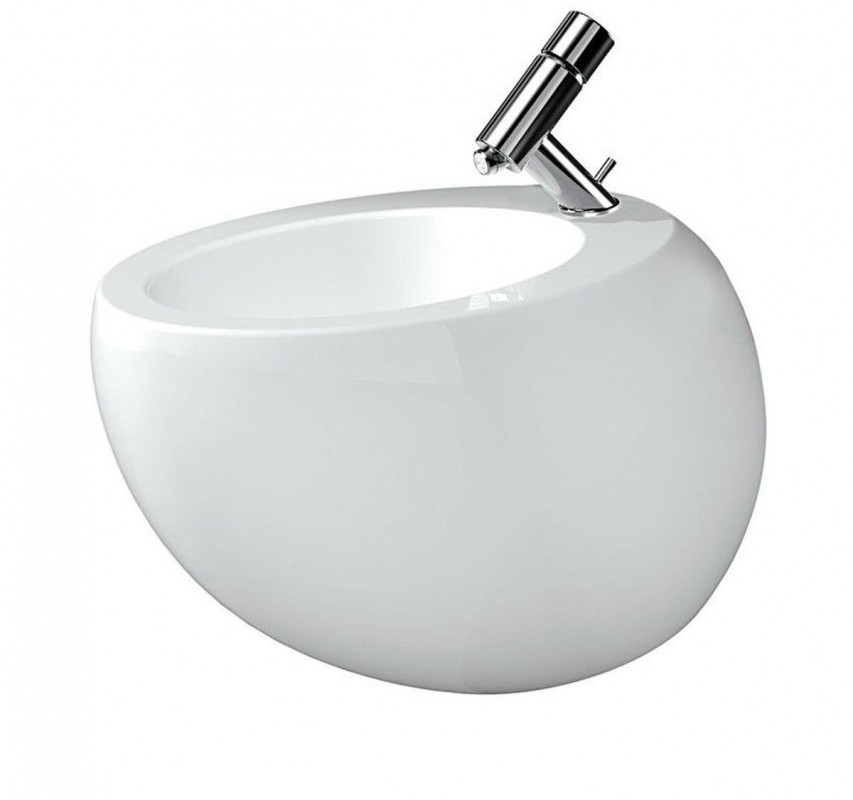 Біде підвісне Laufen колекція Alessi One 59х39х42 c покриттям LCC H8309714003041
