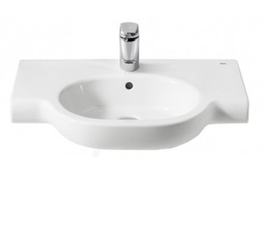 Раковина для ванной на тумбу умывальник-столешница Laufen коллекция Palace белая H8117040001041