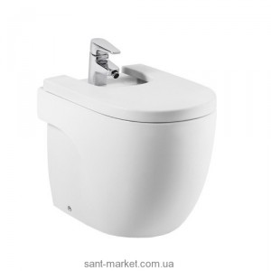 Біде підлогове Roca колекція Meridian-N Compacto 52х36х40 з переливом A357247000