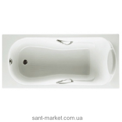 ROCA Haiti Ванна 1700х800 мм  встроенные подлокотники  металлические ручки A23277000R