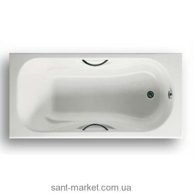 ROCA Malibu Ванна1600х750 мм вбудовані підлокітники металеві ручки A231070001