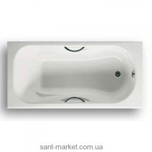 ROCA Malibu Ванна1600х750 мм  встроенные подлокотники  металлические ручки A231070001