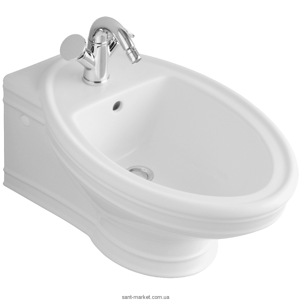 Біде підвісне Villeroy & Boch колекція Amadea 65х39х41 з переливом 7E86.B0.R1