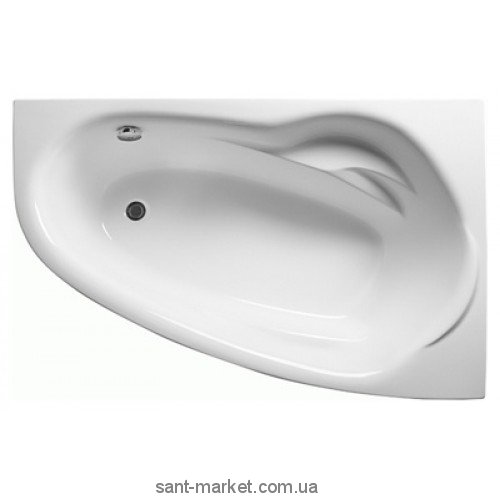 Ванна акрилова кутова асиметрична Koller Pool колекція Boston R 150х95х44