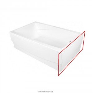 	Панель для ванны PoolSpa Fantasy бічна права 115 см акрил білий PWOJC10KO000000