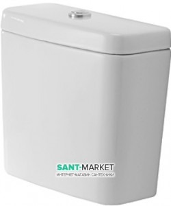 Сливной бачок компакт Duravit D-Code 37х38х13 фарфор нижний подвод 0927100004