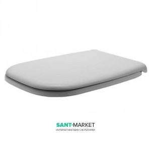 Кришка для унітазу Duravit D-Code металеві петлі 0067310000