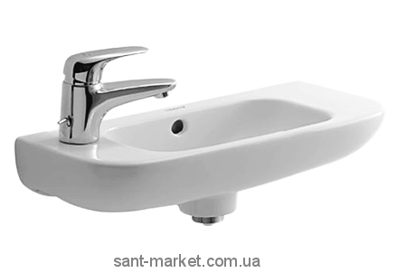 Раковина для ванної підвісна Duravit колекція D-Code біла 07065000092