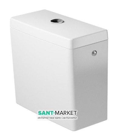 Сливной бачок компакт Duravit Starck 3 36х39х18 боковой подвод фарфор 0920000005