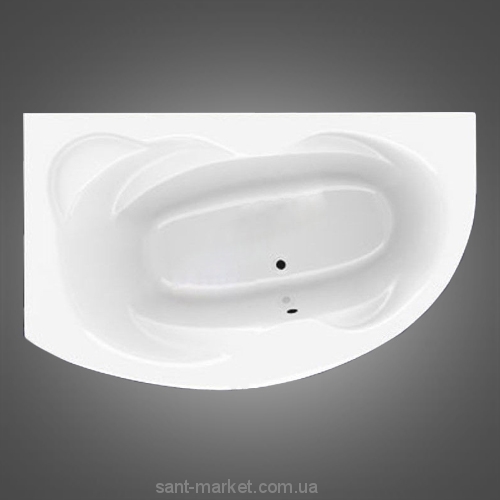 Ванна акрилова прямокутна Koller Pool колекція Nera L 160х105х45