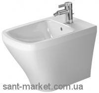 Биде напольное Duravit коллекция DuraStyle 57х37х39 с переливом 2284100000
