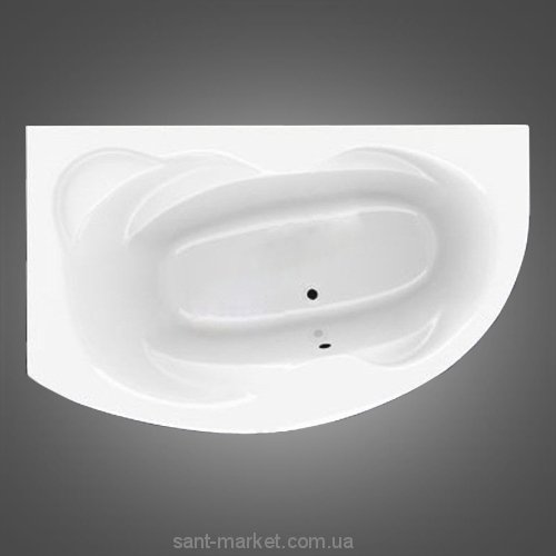 Ванна акрилова прямокутна Koller Pool колекція Nera L 160х105х45