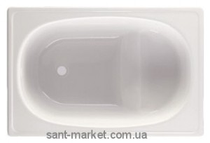 Ванна стальная Koller Pool прямоугольная 105х70 с сиденьем B05E2200E