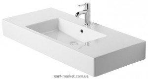 Раковина для ванной подвесная умывальник-столешница Duravit коллекция Vero белая 0329100000