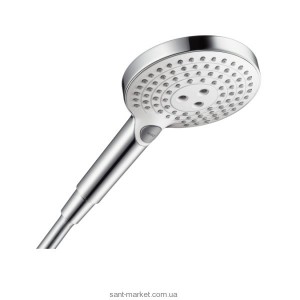 Душевая лейка Hansgrohe коллекция Raindance Select S хром/белый 26530400