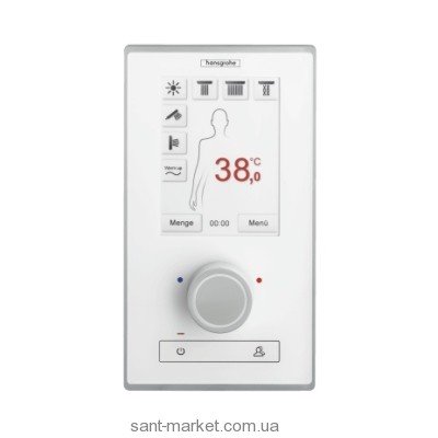 Hansgrohe RainBrain  внешняя часть  без регулировки расхода воды  хром 15841000