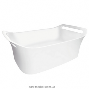 Раковина для ванной накладная Hansgrohe коллекция Axor Urquiola белая 96120000
