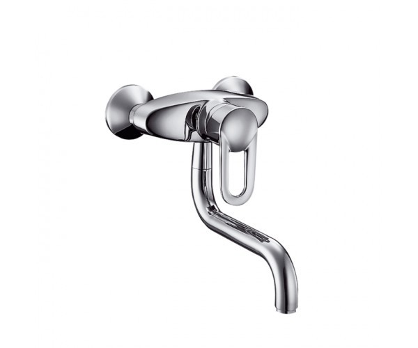 Смеситель для кухни Hansgrohe Metropol E однорычажный настенный 14840000