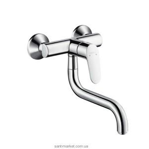 Смеситель для кухни Hansgrohe Focus однорычажный настенный 31825000
