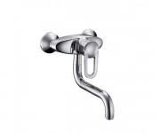 Смеситель для кухни Hansgrohe Metropol E однорычажный настенный 14840000