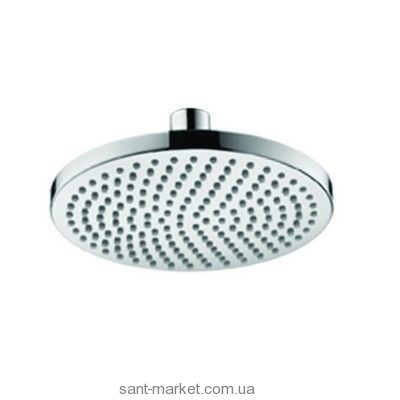 Лейка для верхнього душа з тропічним душем Hansgrohe колекція Croma EcoSmart хром 28450000