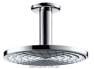 Верхний душ с тропическим душем Hansgrohe коллекция Raindance AIR EcoSmart хром 27464000