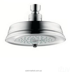Лейка для верхнего душа с тропическим душем Hansgrohe коллекция Croma 100 Classic хром 27436000
