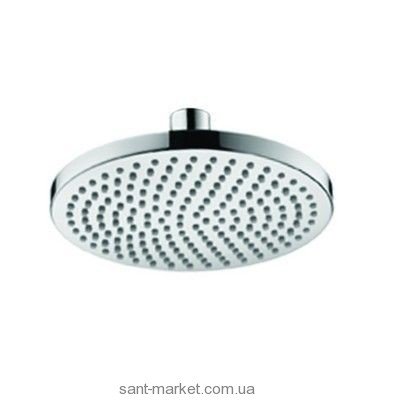 Лейка для верхнього душа з тропічним душем Hansgrohe колекція Croma EcoSmart хром 28450000