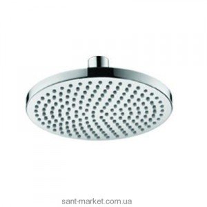 Лейка для верхнего душа с тропическим душем Hansgrohe коллекция Croma EcoSmart хром 28450000