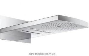 Верхний душ с тропическим и каскадным душем Hansgrohe коллекция Raindance Rainfall хром 28410000