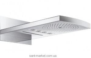Верхний душ с тропическим и каскадным душем Hansgrohe коллекция Raindance Rainfall хром 28410000