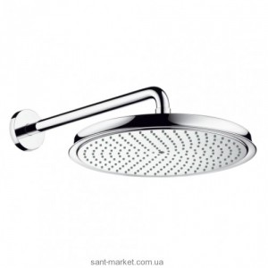 Верхний душ с тропическим душем Hansgrohe коллекция Raindance Classic AIR никель 27430820