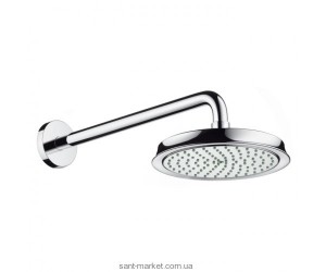 Верхний душ с тропическим душем Hansgrohe коллекция Raindance Classic AIR хром 27428820