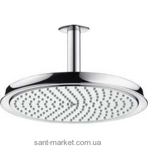 Верхний душ с тропическим душем Hansgrohe коллекция Raindance Classic AIR никель 27405820