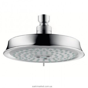 Лейка для верхнего душа Hansgrohe коллекция Raindance Classic 150 AIR никель 28471820