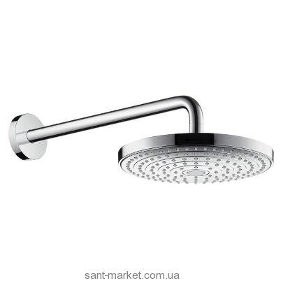 Верхний душ с тропическим душем Hansgrohe коллекция Raindance Select S хром 26466000