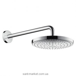 Верхний душ с тропическим душем Hansgrohe коллекция Raindance Select S хром 26466000