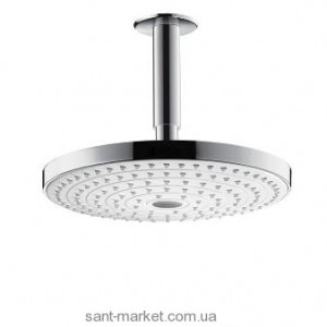 Верхний душ с тропическим душем Hansgrohe коллекция Raindance Select S хром/белый 26467400