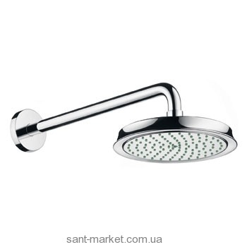 Верхний душ с тропическим душем Hansgrohe коллекция Raindance Classic AIR хром 27428000