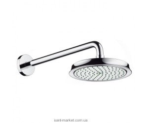 Верхний душ с тропическим душем Hansgrohe коллекция Raindance Classic AIR хром 27428820