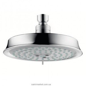 Лейка для верхнего душа Hansgrohe коллекция Raindance Classic 150 AIR никель 28471820