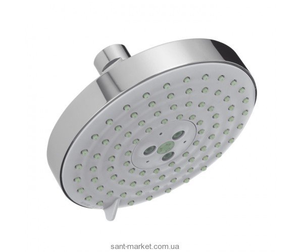 Лейка для верхнього душас тропічним душем Hansgrohe колекція Raindance S 150 AIR хром 27495000