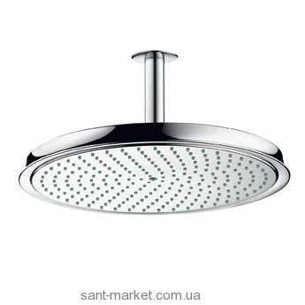 Верхній душ з тропічним душем Hansgrohe колекція Raindance Classic AIR хром 27406000