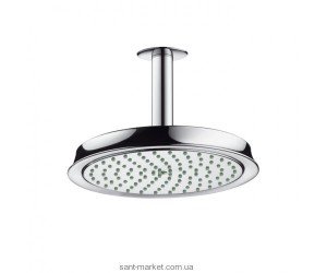 Верхний душ с тропическим душем Hansgrohe коллекция Raindance Classic AIR хром 27400000